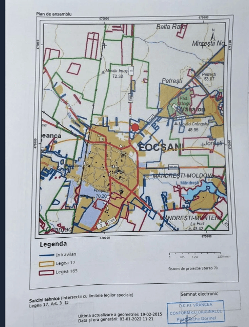 Teren de vânzare – Strada Dumitru Pricop (fosta livadă)